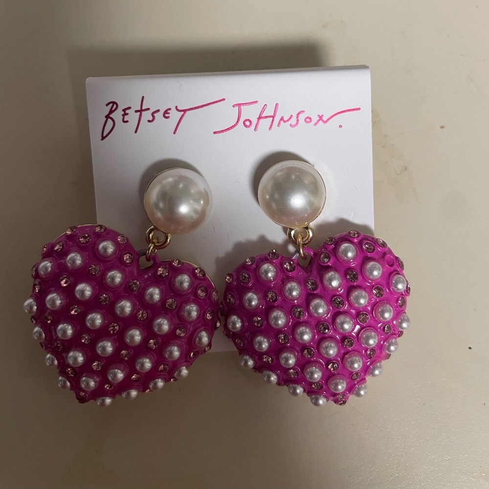 Betsy Johnson earrings NWT